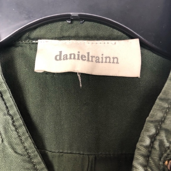Long sleeve army green utility jacket - Picture 4 of 6
